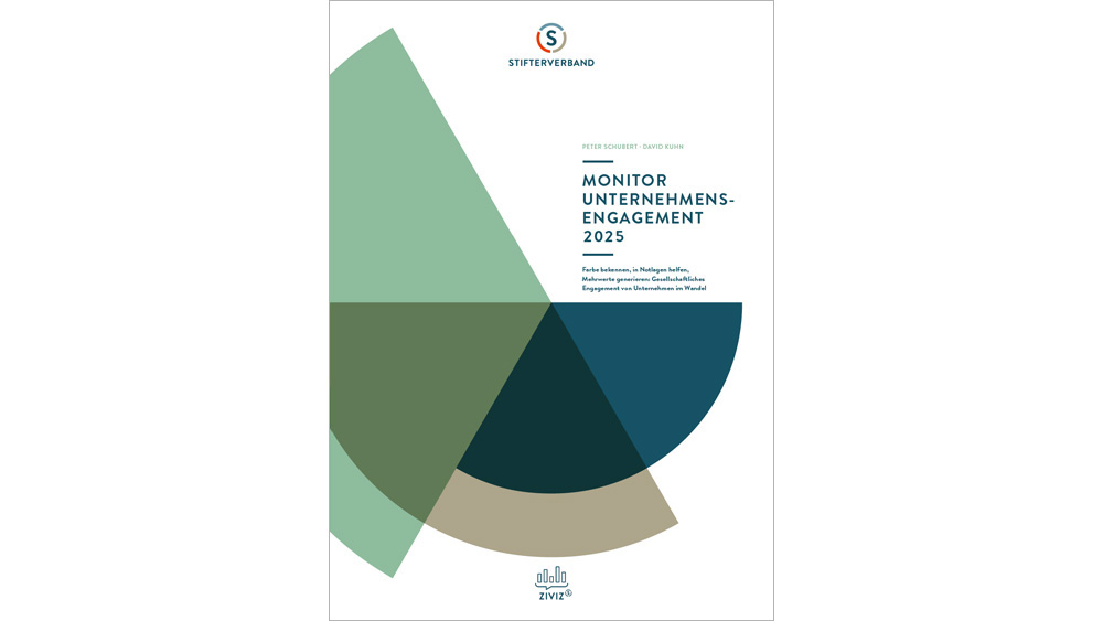 Monitor Unternehmensengagement 2025 (Cover der Publikation)