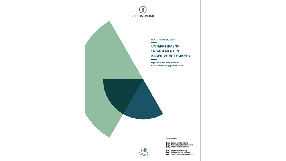 Unternehmensengagement in Baden-Württemberg (Cover der Studie)