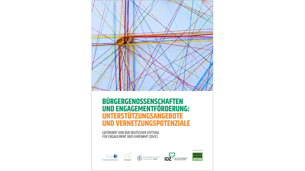 Bürgergenossenschaften und Engagementförderung (Cover)