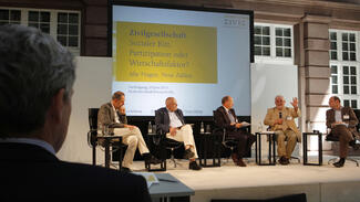 Veranstaltung "Zivilgesellschaft. Sozialer Kitt, Partizipation oder Wirtschaftsfaktor?" am 29. Juni 2011 (Foto: Franka Bruns)