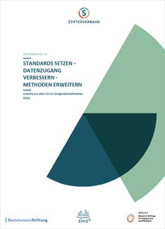 Standards setzen - Datenzugang verbessern - Methoden erweitern (Cover des Memo Papers)