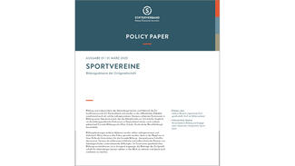 Policy Paper "Sportvereine"