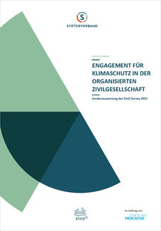 Engagement für Klimaschutz in der organisierten Zivilgesellschaft (Cover der Publikation)